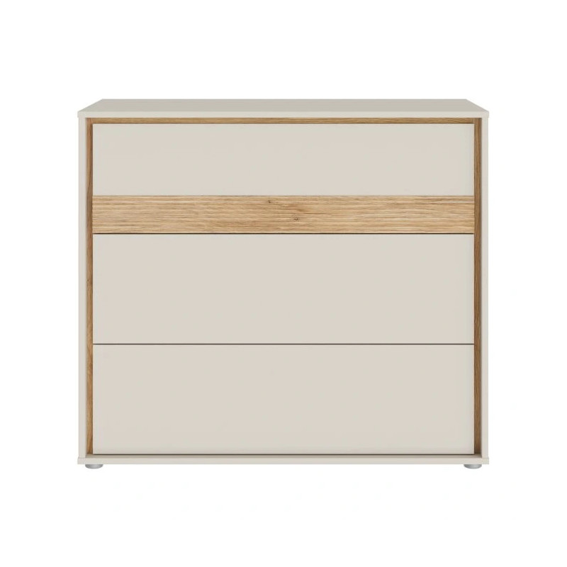 Komoda z szufladami Wexlin WEXK211-M820 Piaskowy/Dąb Mauvella