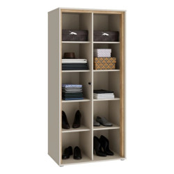 Regał półotwarty Wexlin WEXR621R-M820 Piaskowy/Dąb Mauvella