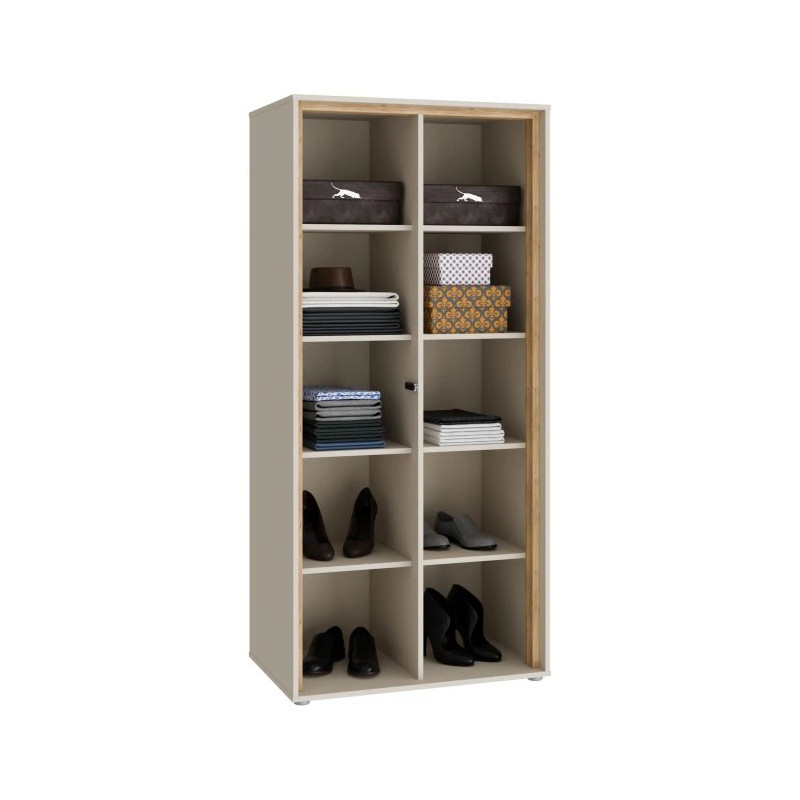 Regał półotwarty Wexlin WEXR621R-M820 Piaskowy/Dąb Mauvella