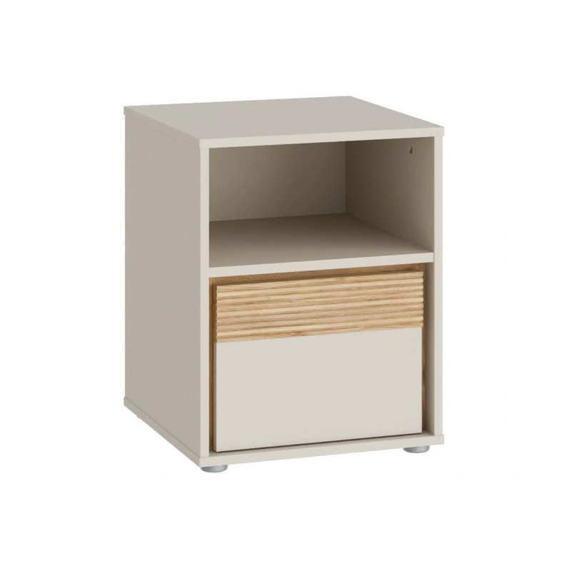 Szafka nocna 40 cm z szufladą WEXK011-M820 Piaskowy/Dąb Szafka nocna 40 cm z szufladą WEXK011-M820 Piaskowy/Dąb