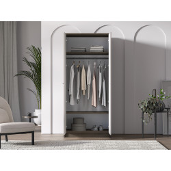 Szafa Avante 01 Dąb Windmill Dark / Cashmere Ml Meble