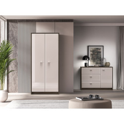 Szafa Avante 01 Dąb Windmill Dark / Cashmere Ml Meble