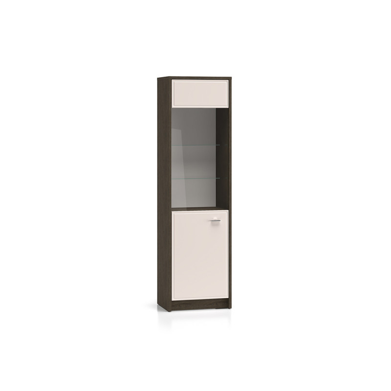 Witryna Avante 02 Dąb Windmill Dark / Cashmere Ml Meble