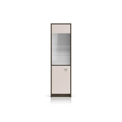 Witryna Avante 02 Dąb Windmill Dark / Cashmere Ml Meble