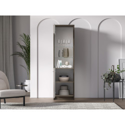 Witryna Avante 02 Dąb Windmill Dark / Cashmere Ml Meble