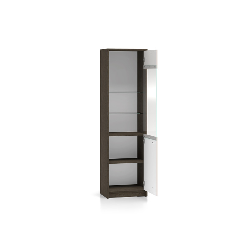 Witryna Avante 02 Dąb Windmill Dark / Cashmere Ml Meble