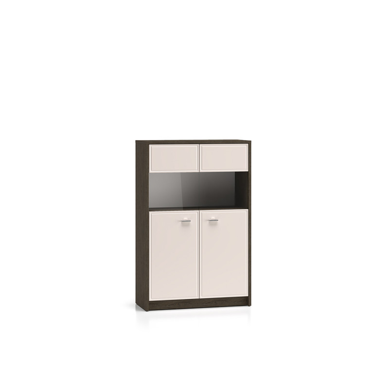 Witryna Avante 03 Dąb Windmill Dark / Cashmere Ml Meble