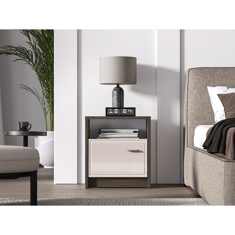 Witryna Avante 03 Dąb Windmill Dark / Cashmere Ml Meble