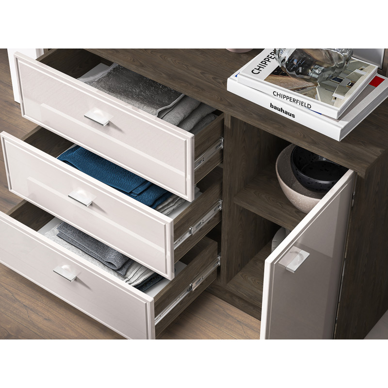Komoda Avante 05 Dąb Windmill Dark / Cashmere Ml Meble