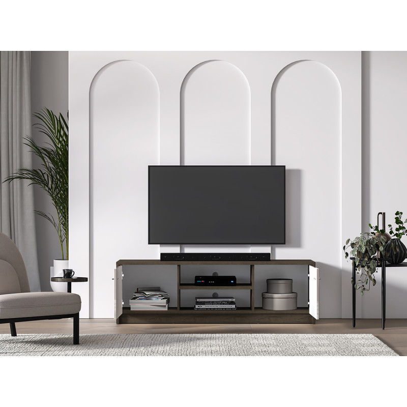 Szafka RTV Avante 06 Dąb Windmill Dark / Cashmere Ml Meble