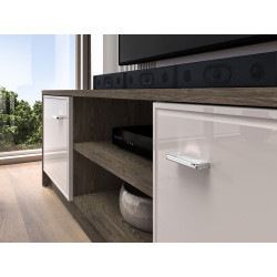 Szafka RTV Avante 06 Dąb Windmill Dark / Cashmere Ml Meble