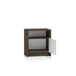 Szafka nocna Avante 08 Dąb Windmill Dark / Cashmere Ml Meble