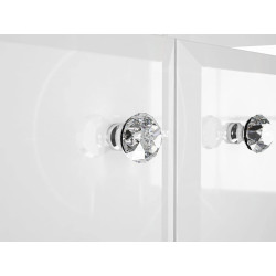 Witryna Glamour 01 Biały alpejski Ml Meble Witryna Glamour 01 Biały alpejski Ml Meble