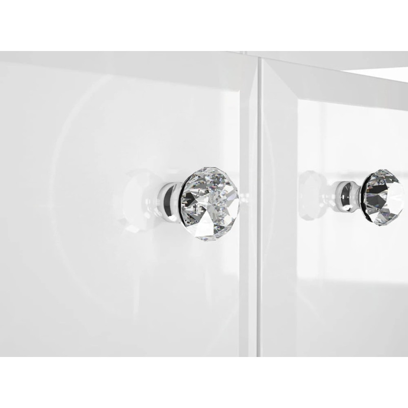 Witryna Glamour 01 Biały alpejski Ml Meble