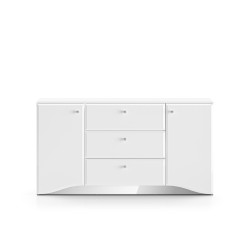 Komoda Glamour 02 Biały alpejski Ml Meble