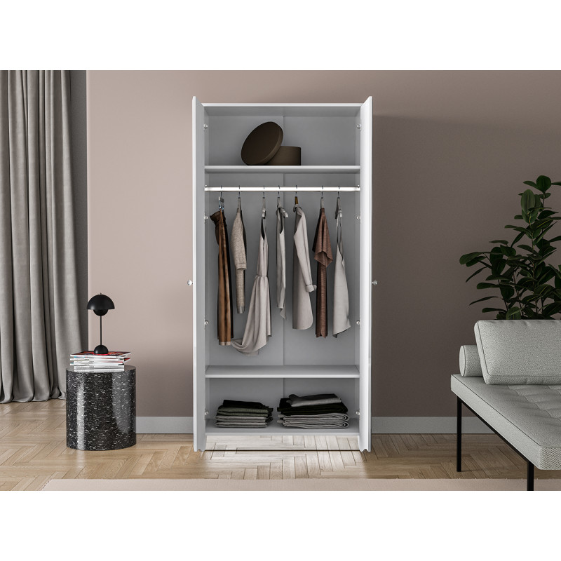 Szafa Glamour 08 Biały alpejski Ml Meble