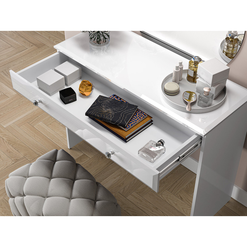 Toaletka Glamour 05 Biały alpejski Ml Meble