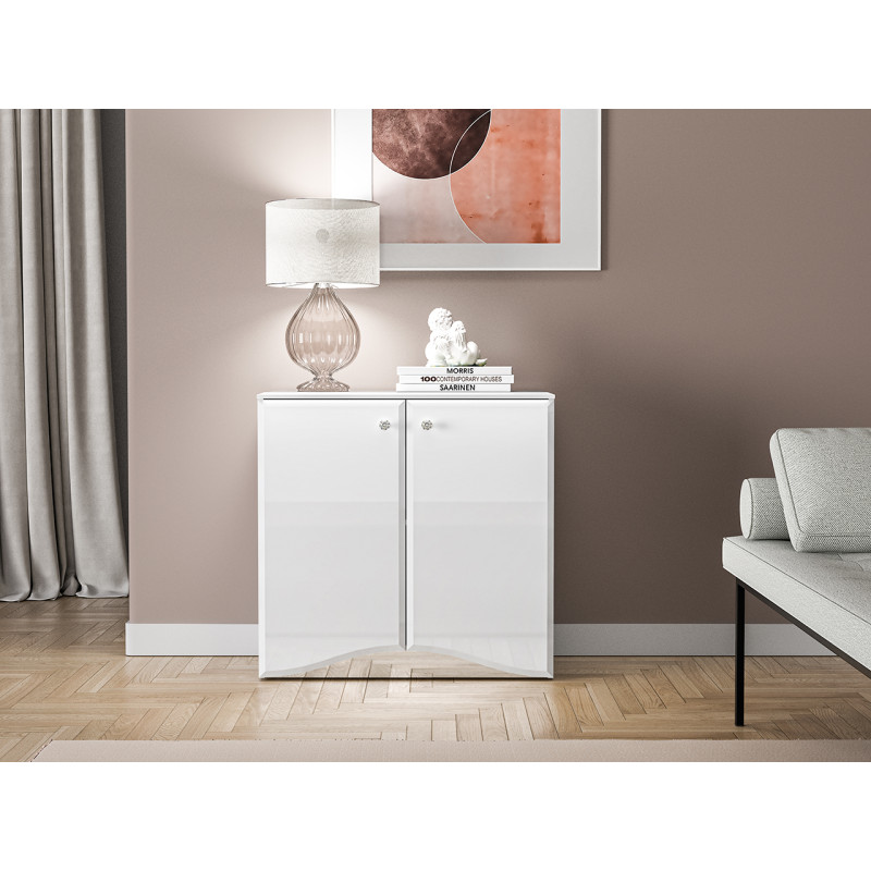 Komoda Glamour 09 Biały alpejski Ml Meble