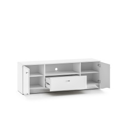 Szafka RTV Glamour 03 Biały alpejski Ml Meble