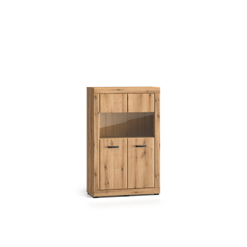 Witryna Dora 03 Dąb Evoke Ml Meble