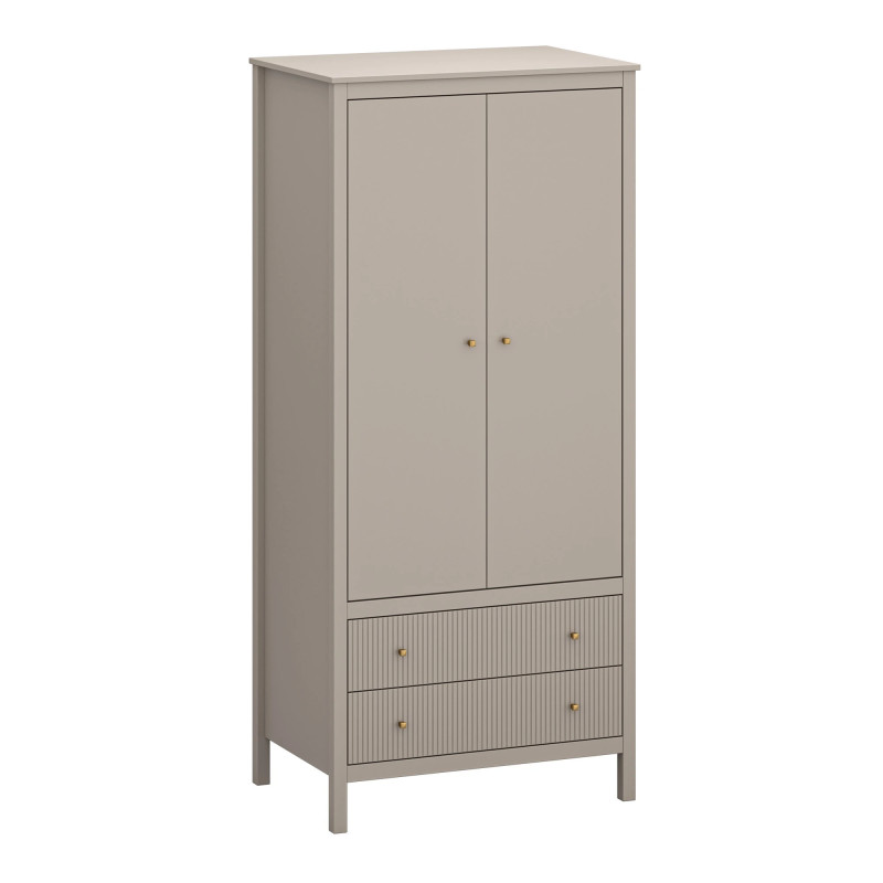 Szafa Kleo 2D2S Taupe Mebelbos Szafa Kleo 2D2S Taupe Mebelbos