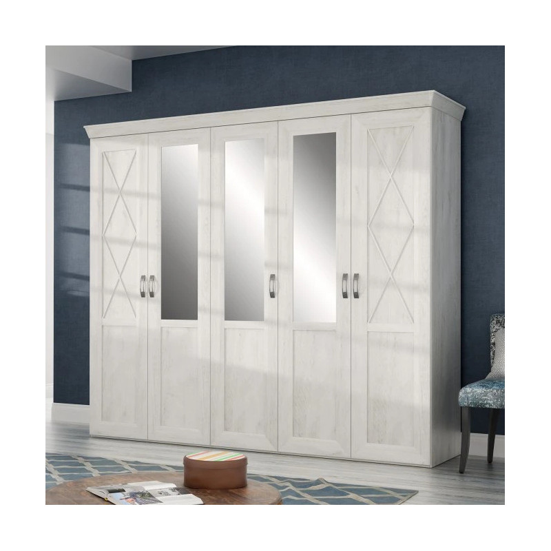 Szafa ubraniowa 260 cm Kashmir Typ KSMS955S3 Meble Forte