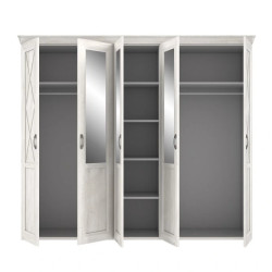 Szafa ubraniowa 260 cm Kashmir Typ KSMS955S3 Meble Forte