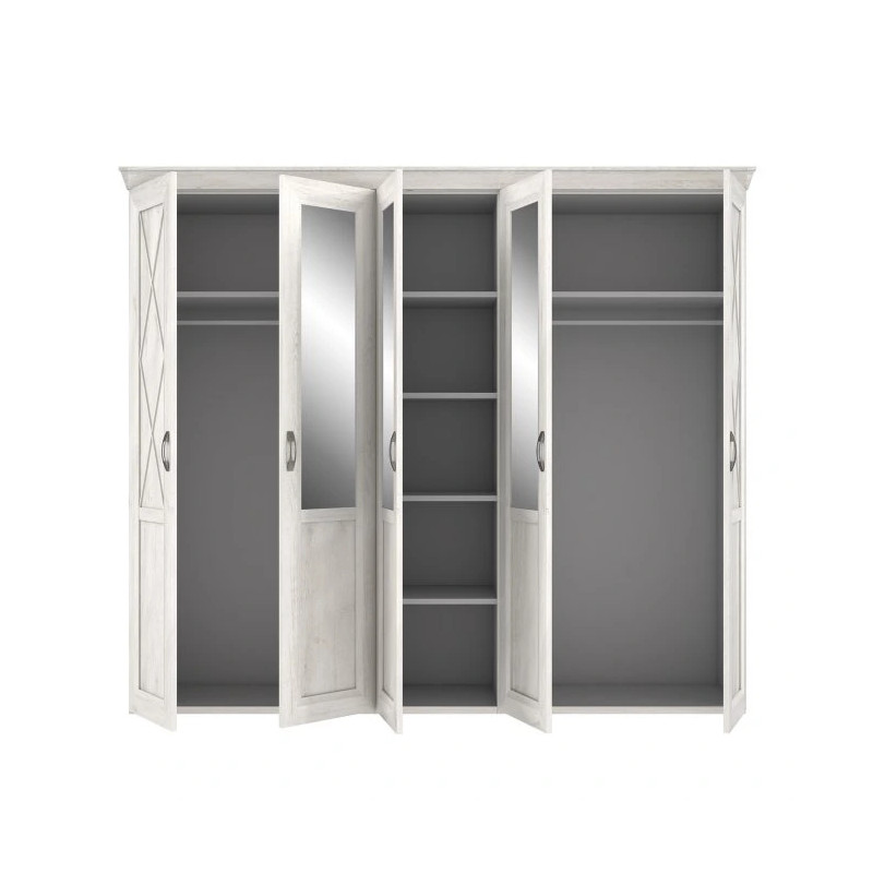 Szafa ubraniowa 260 cm Kashmir Typ KSMS955S3 Meble Forte