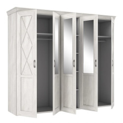 Szafa ubraniowa 260 cm Kashmir Typ KSMS955S3 Meble Forte