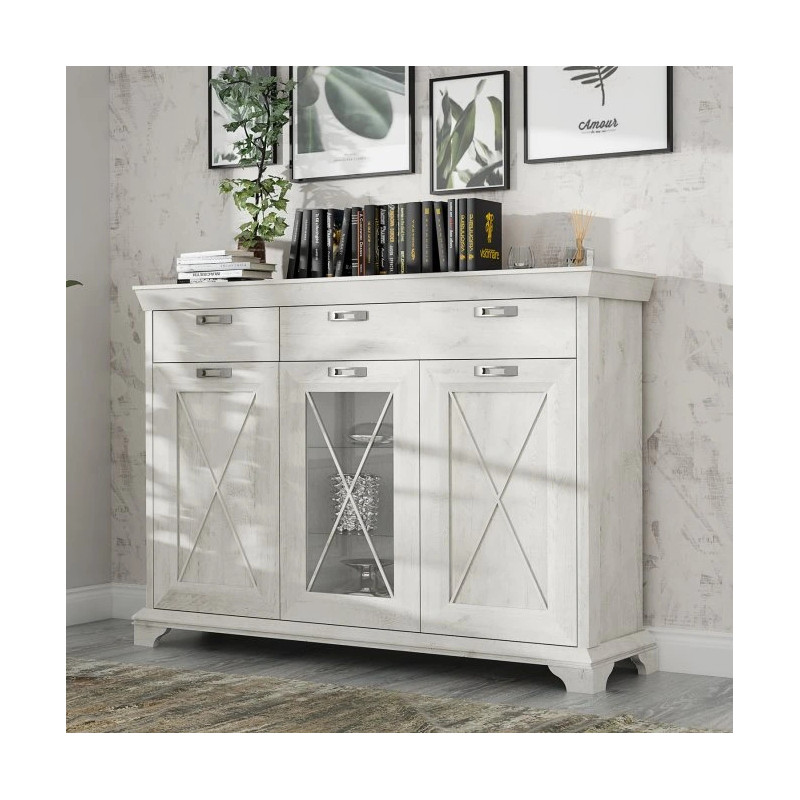 Witryna niska 180 cm Kashmir Typ KSMV331 Meble Forte