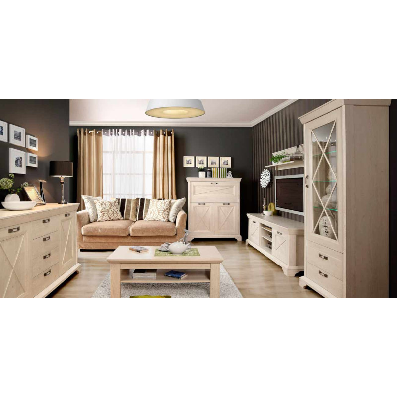 Witryna 110 cm z szufladami Kashmir Typ  KSMV723L Meble Forte