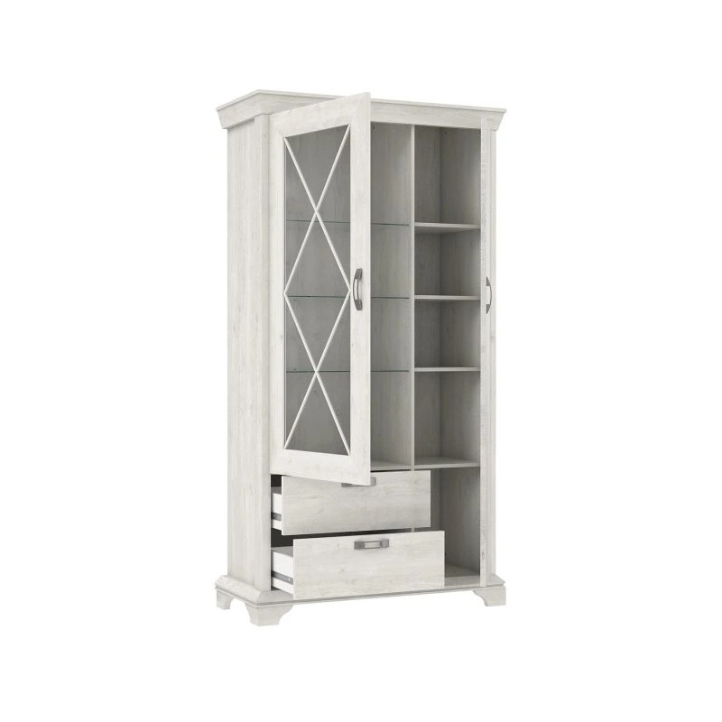 Witryna 110 cm z szufladami Kashmir Typ KSMV723L Meble Forte