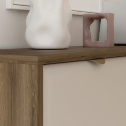 Komoda z barkiem Mareda MAQK321 Dąb Valencia Meble Forte Komoda z barkiem Mareda MAQK321 Dąb Valencia Meble Forte