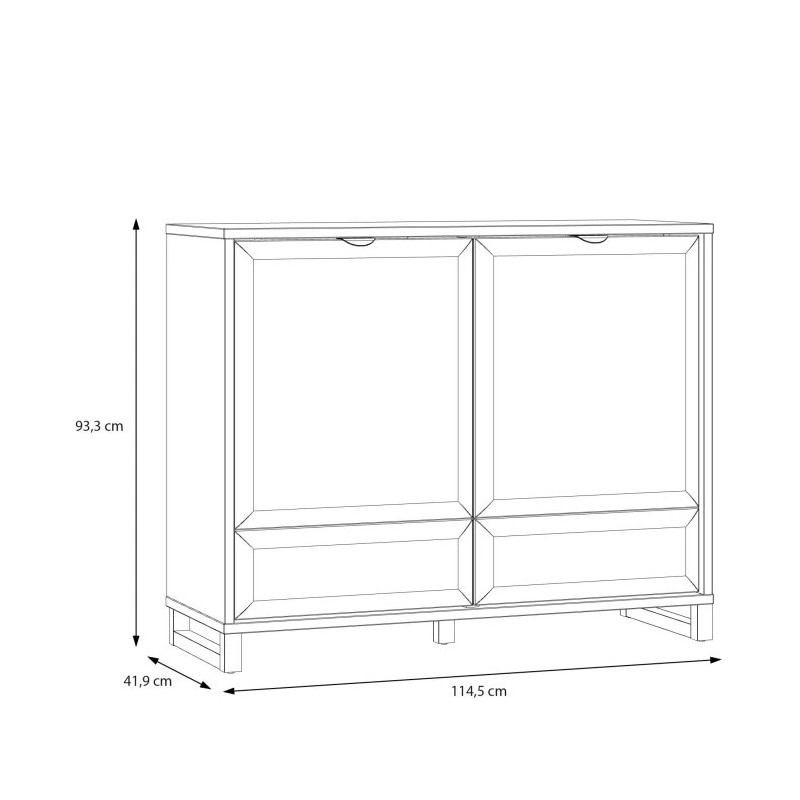 Komoda Mareda MAQK221 Dąb Valencia Meble Forte