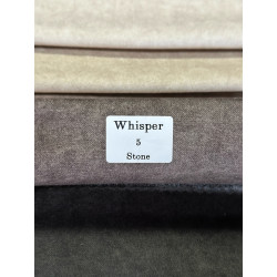 Nowoczesny tapicerowany narożnik Coco brązowy / whisper 5