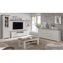 Stolik kawowy Iloppa EPLT501-J99 Dąb śnieżny / Dąb Nelson Forte