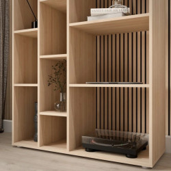 Regał Jytana TNLR701 Dąb Riva Meble Forte Regał Jytana TNLR701 Dąb Riva Meble Forte