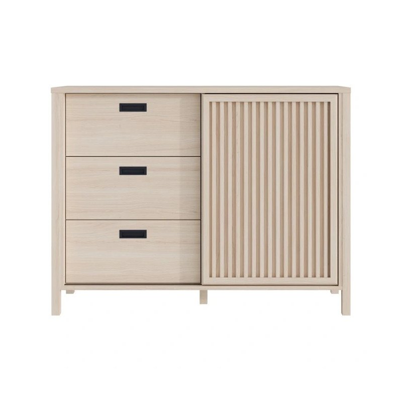 Komoda z lamelami Jytana JTNK221R-D129 Dąb Riva Meble Forte