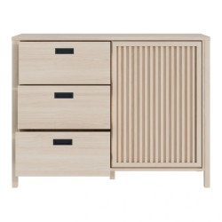 Komoda z lamelami Jytana JTNK221R-D129 Dąb Riva Meble Forte