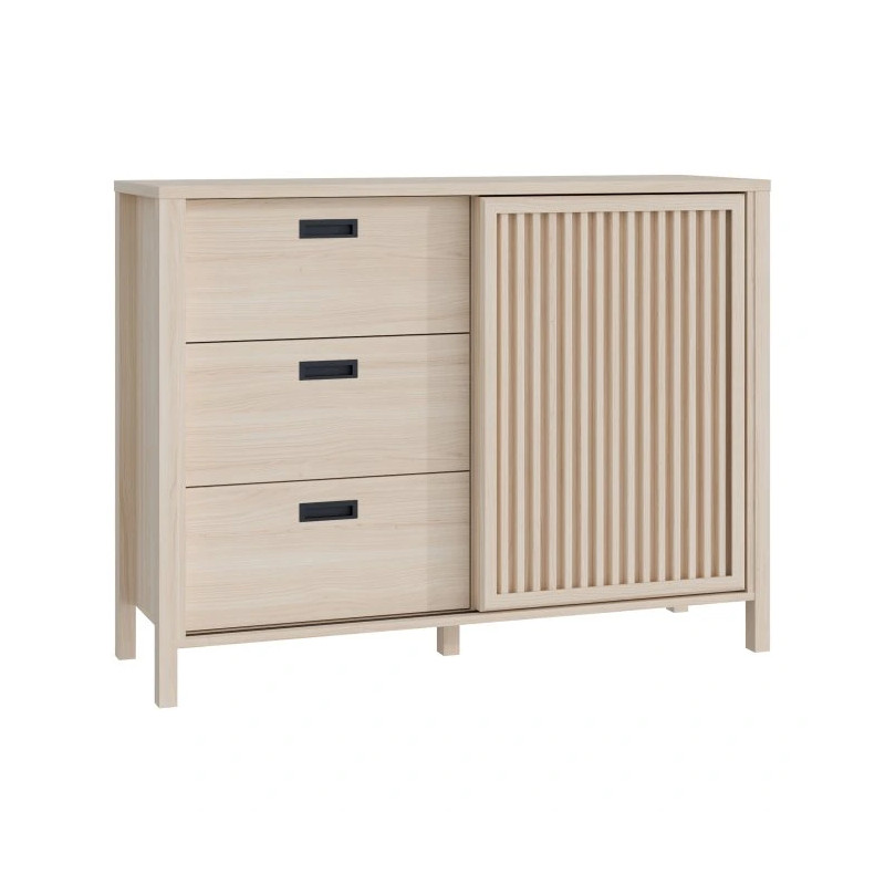 Komoda z lamelami Jytana JTNK221R-D129 Dąb Riva Meble Forte