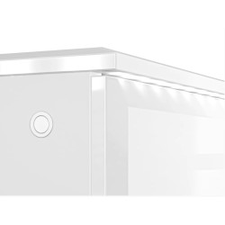 Szafka RTV Glamour 03 Biały alpejski Ml Meble