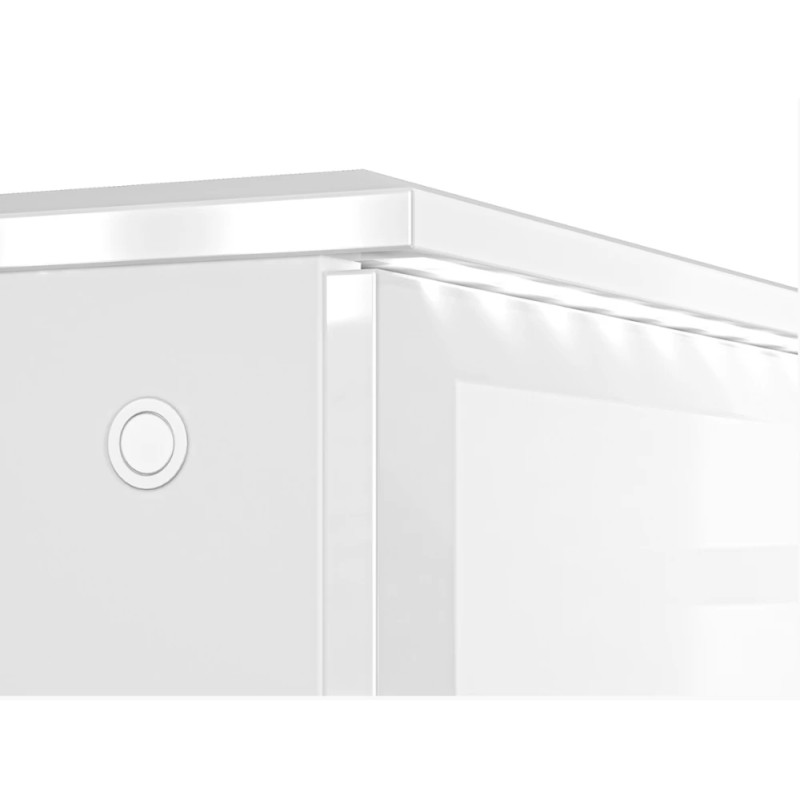 Szafka RTV Glamour 03 Biały alpejski Ml Meble