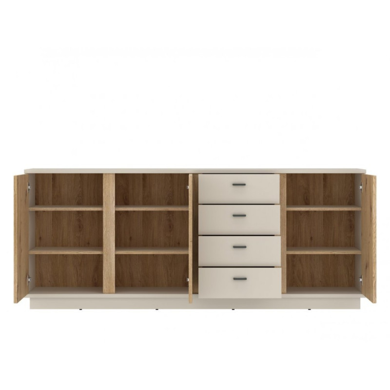 Komoda Mosano LUSK103 Dąb Cremona/Kaszmir Meble Wójcik