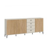 Komoda Mosano LUSK103 Dąb Cremona/Kaszmir Meble Wójcik