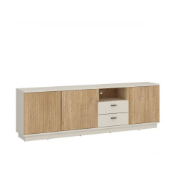 Komoda RTV Mosano LUSF102 Dąb Cremona/Kaszmir Meble Wójcik Komoda RTV Mosano LUSF102 Dąb Cremona/Kaszmir Meble Wójcik