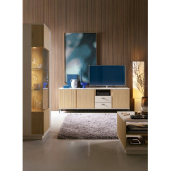 Komoda RTV Mosano LUSF102 Dąb Cremona/Kaszmir Meble Wójcik Komoda RTV Mosano LUSF102 Dąb Cremona/Kaszmir Meble Wójcik