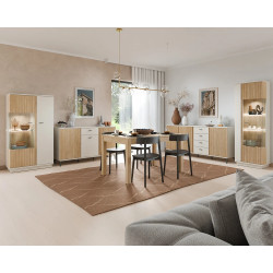 Stół rozkładany Mosano MWST13 Dąb Cremona Meble Wójcik Stół rozkładany Mosano MWST13 Dąb Cremona Meble Wójcik