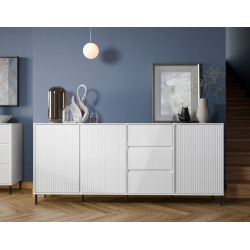 Komoda Avenale AVEK02 Biały połysk Meble Wójcik Komoda Avenale AVEK02 Biały połysk Meble Wójcik