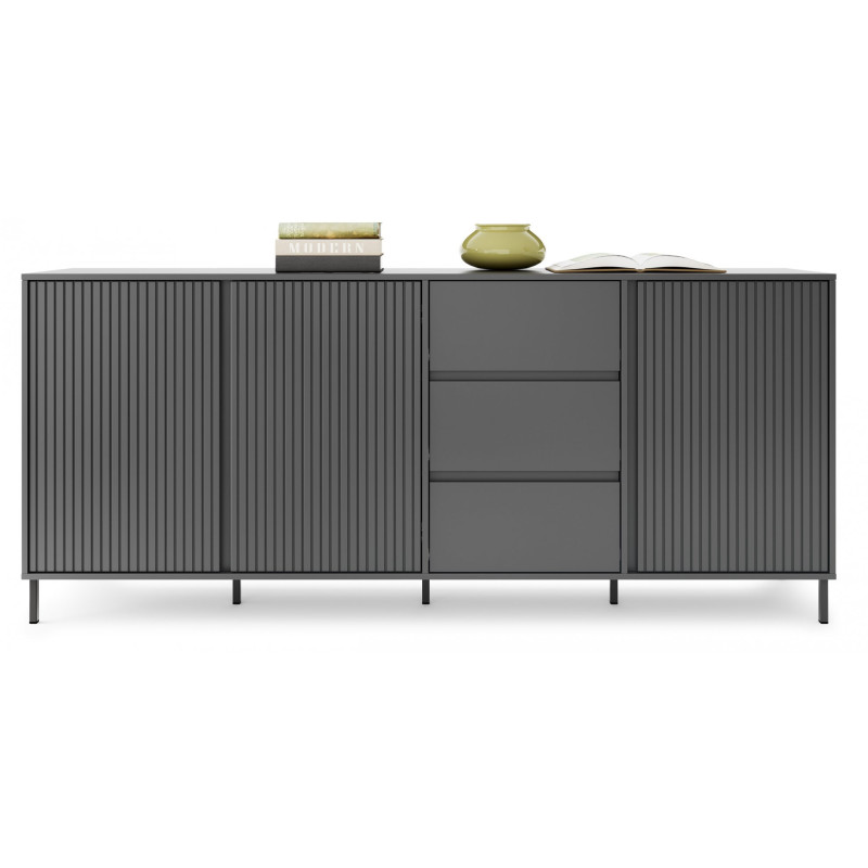 Komoda Avenale AVEK02 Antracyt Meble Wójcik