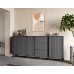 Komoda Avenale AVEK02 Antracyt Meble Wójcik Komoda Avenale AVEK02 Antracyt Meble Wójcik